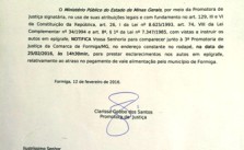 Ofício da promotora enviado ao Sintramfor. Clique para ler