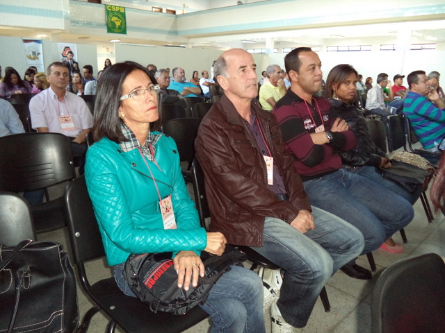 Jurema, Vicente, Natanael e Andreia no Congresso