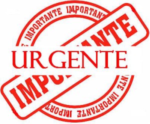comunicado urgente