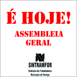 Assembleia hoje