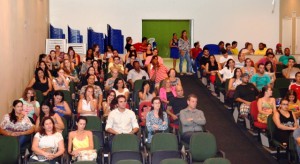 Servidores na apresentação dos projetos
