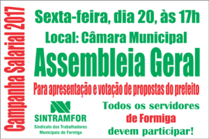 Assembleia dia 20 COR