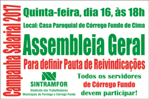 Assembleia Campanha Salarial