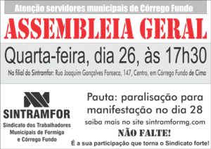 Assembleia CF para manifestacao web