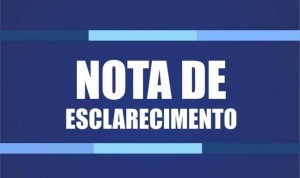 nota esclarecimento