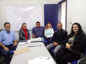 foto reuniao operador sanitario e calceteiro